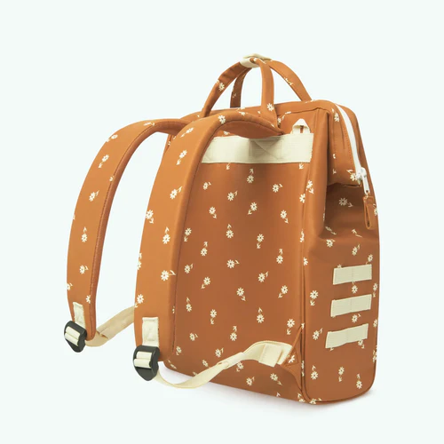 Brown diaper bag from Les Sables d'Olonne