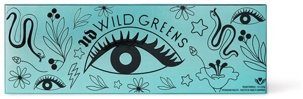 Urban Decay Wild Greens Eyeshadow Palette Lidschatten Palette