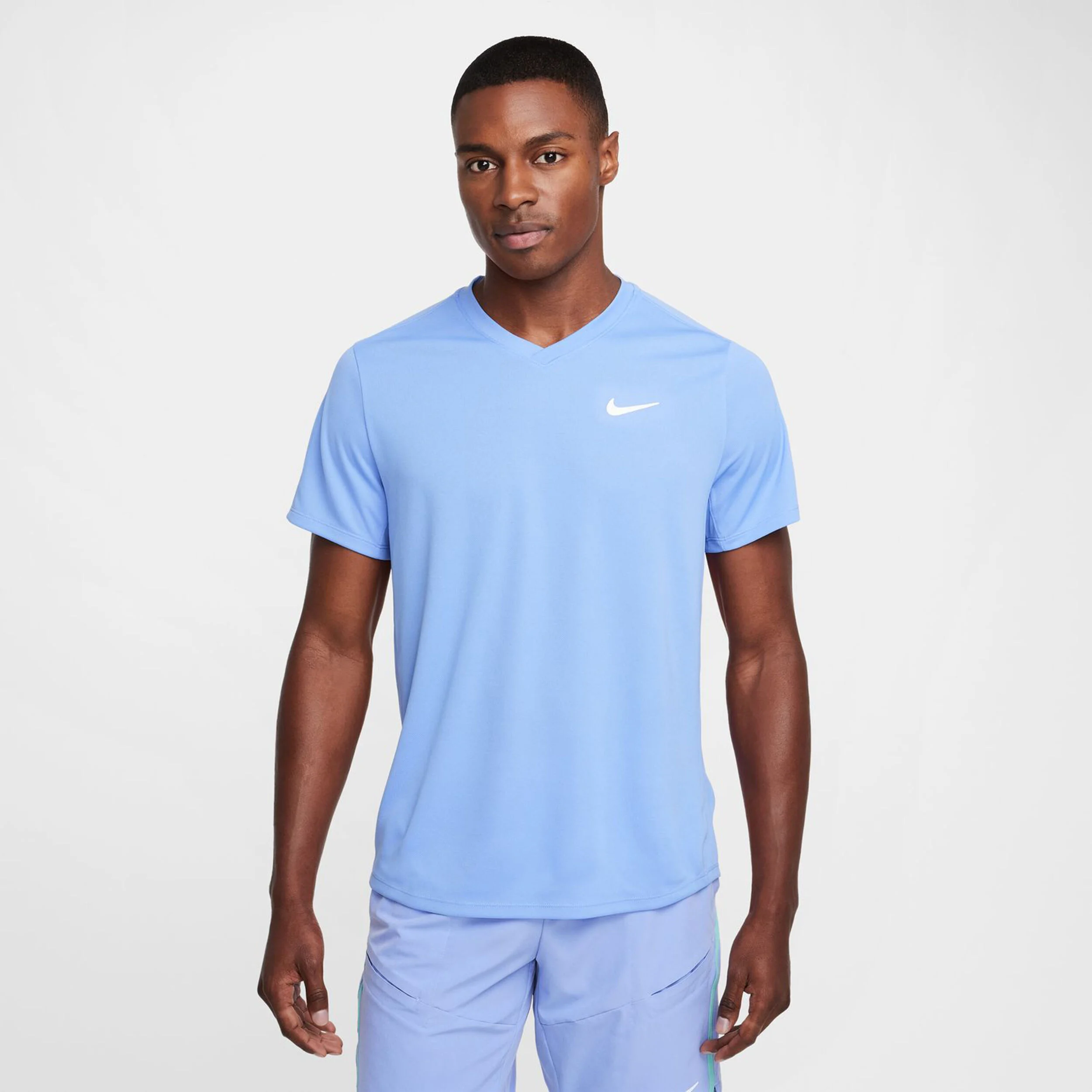 Court Dri-Fit Victory T-Shirt Herren - Hellblau
