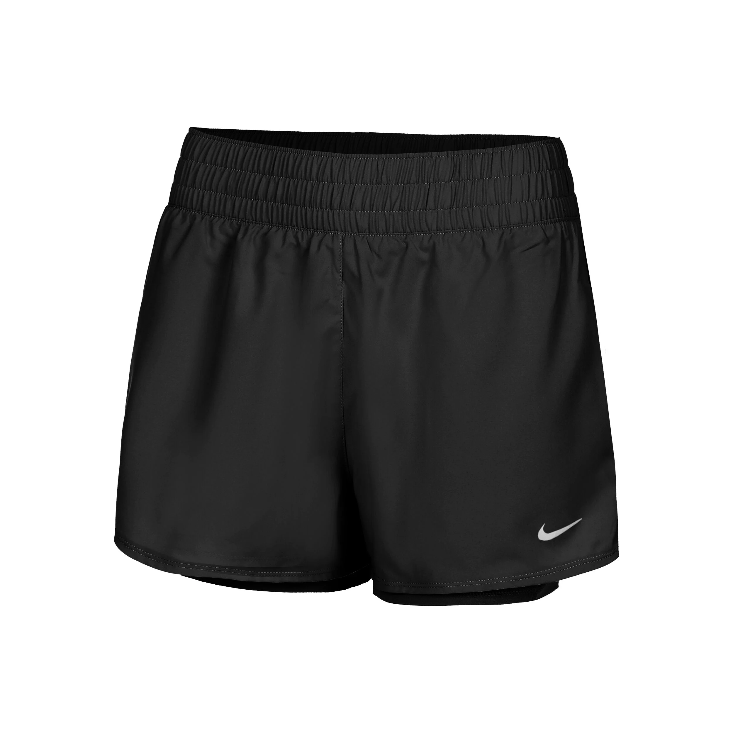 Dri-Fit One Heritage 3in 2in1 Shorts Damen - Schwarz