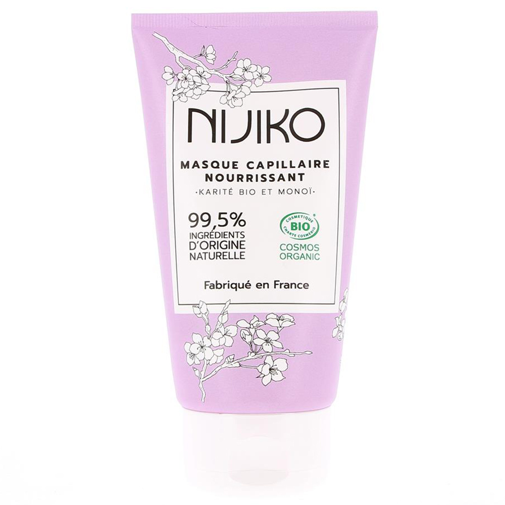 nijiko Masque Cheveux Bio Nourrissant - Monoï Karité Soin et démélant