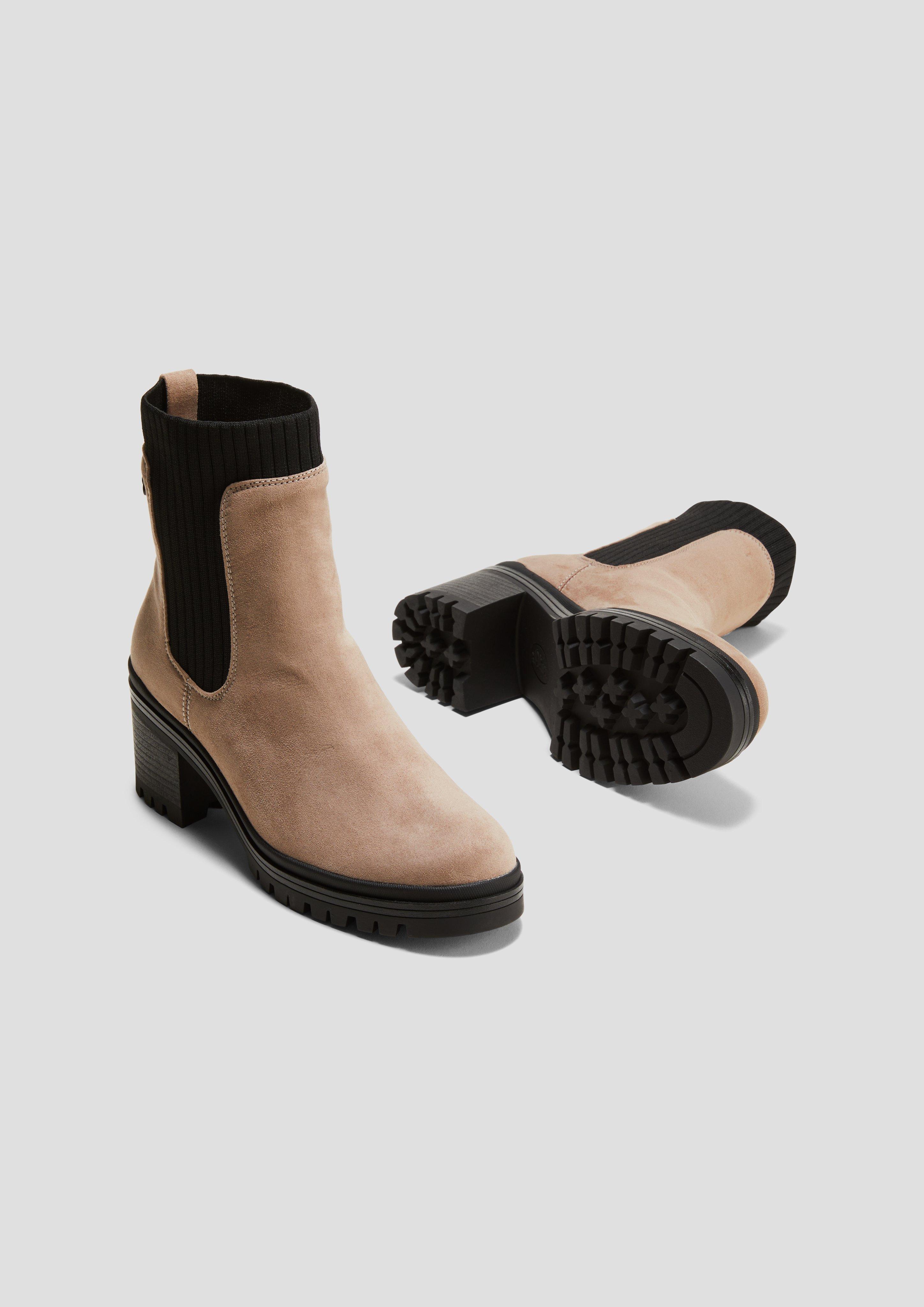 Stiefeletten mit Blockabsatz  6008340-341