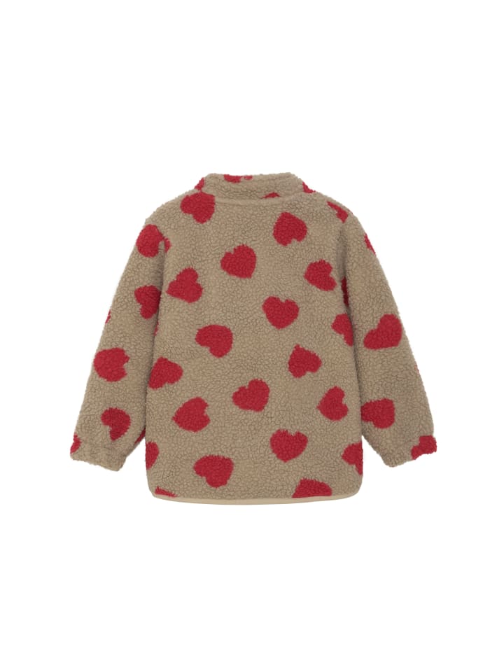 CeLaVi Plüschjacke in Rot günstig kaufen