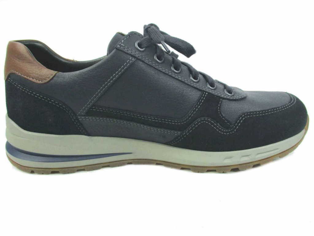 MEPHISTO Komfort Schnürer blau Bradley Blau