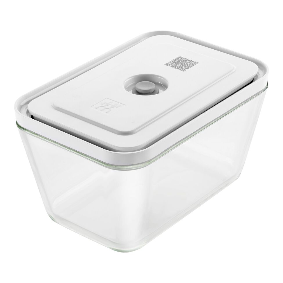 Vakuumbox L, Glas, Grau