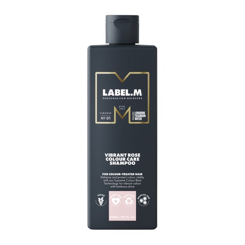Label.m Šampon za barvane lase Vibrant Rose 300 ml