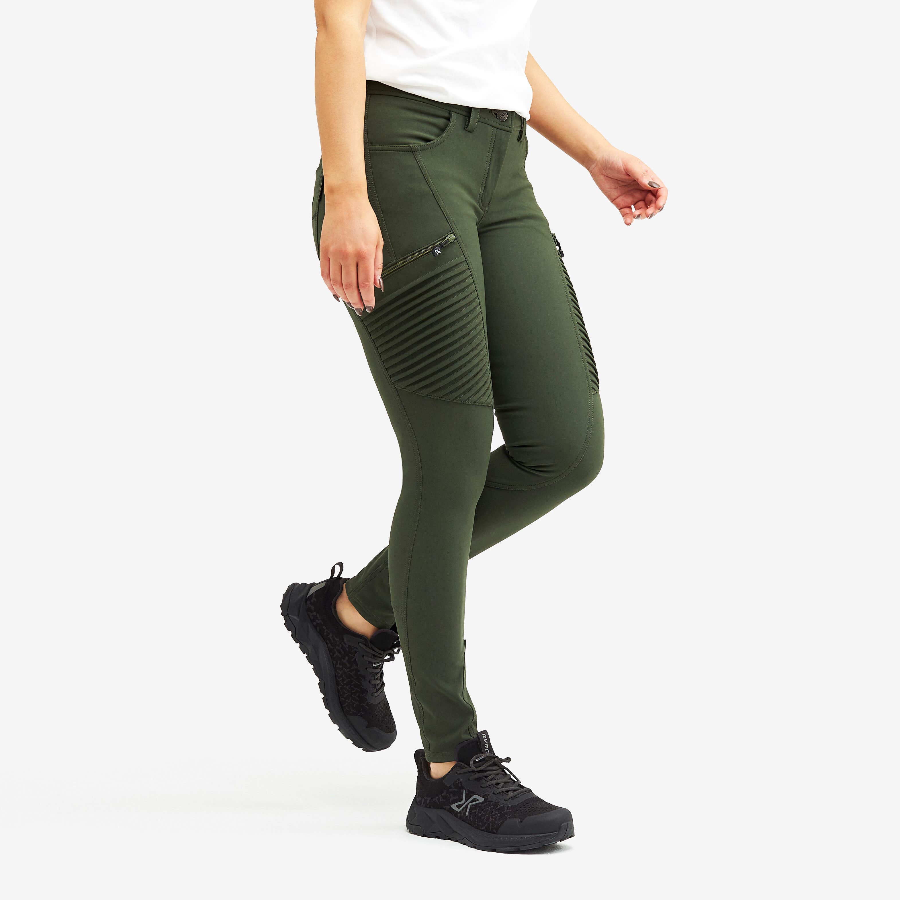 Pusher Outdoor Jeans Femme Forest Night