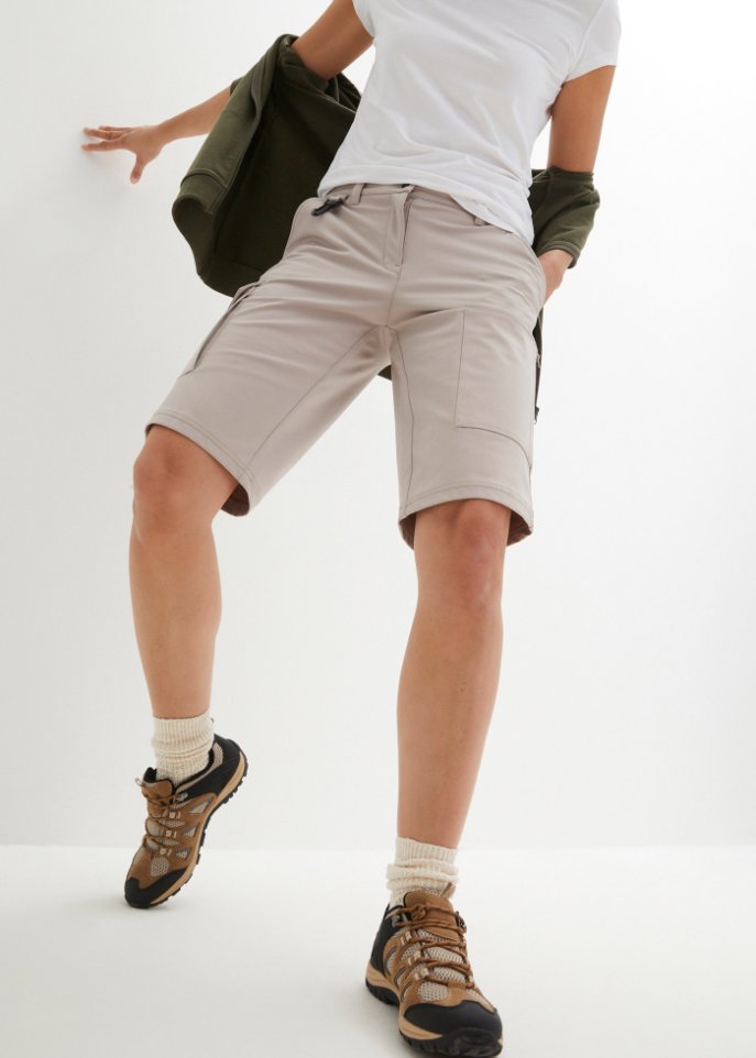 Softshell-Hose mit Cargotaschen, wasserabweisend