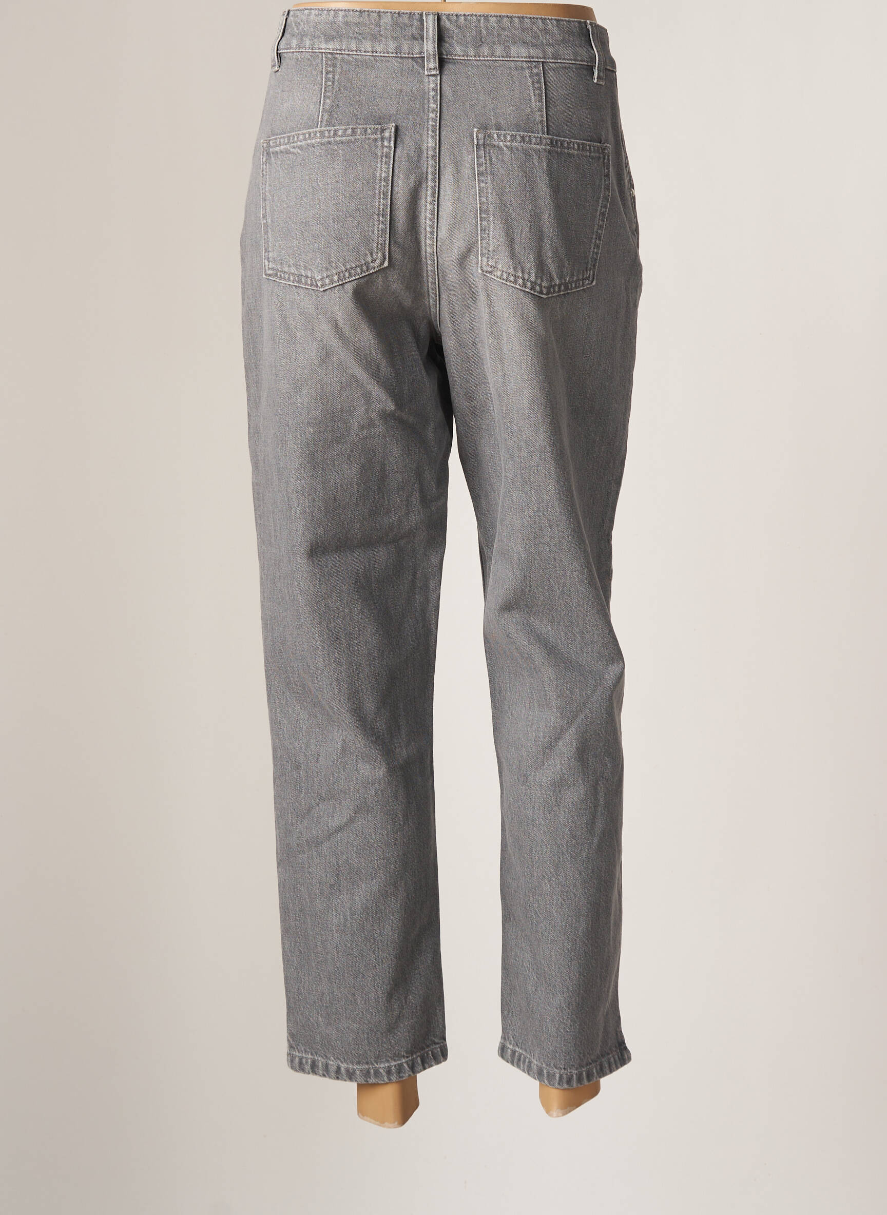 Iro Jeans Coupe Droite Femme couleur gris