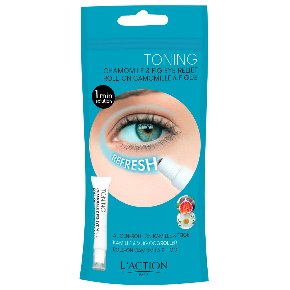 L'Action Paris Roll-on camomille et figue Contour des yeux roll-on camomille et figue