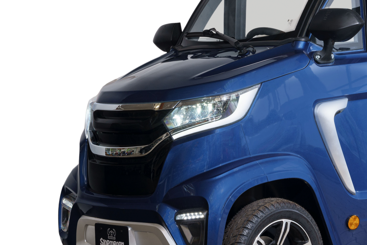 Stormborn X8 GT – 3 kW, Li-Ion-Akku , 45 km/h dunkelblau metallic - Elektrokabinenroller