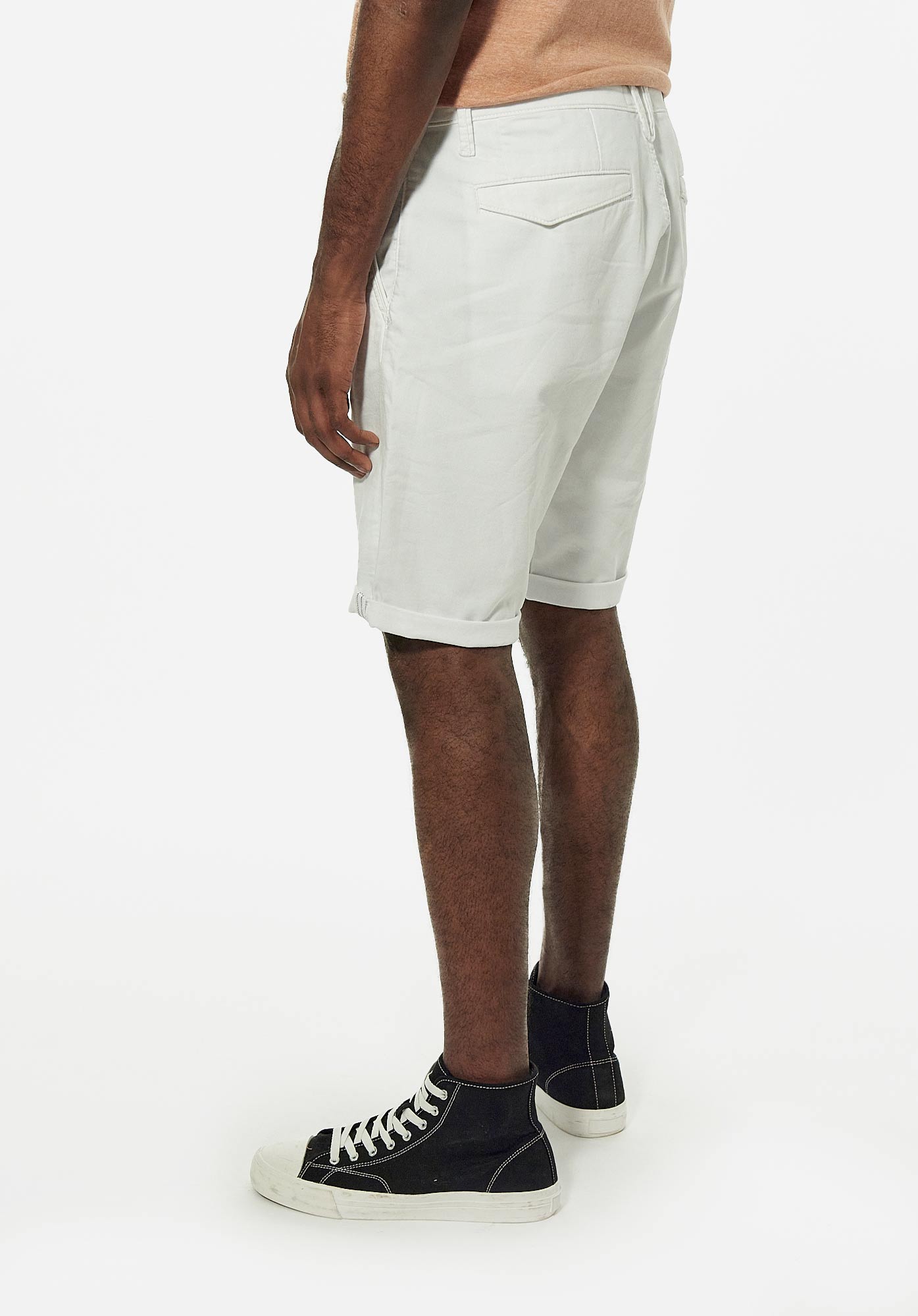 IRMIX  Short tapered blanc Homme