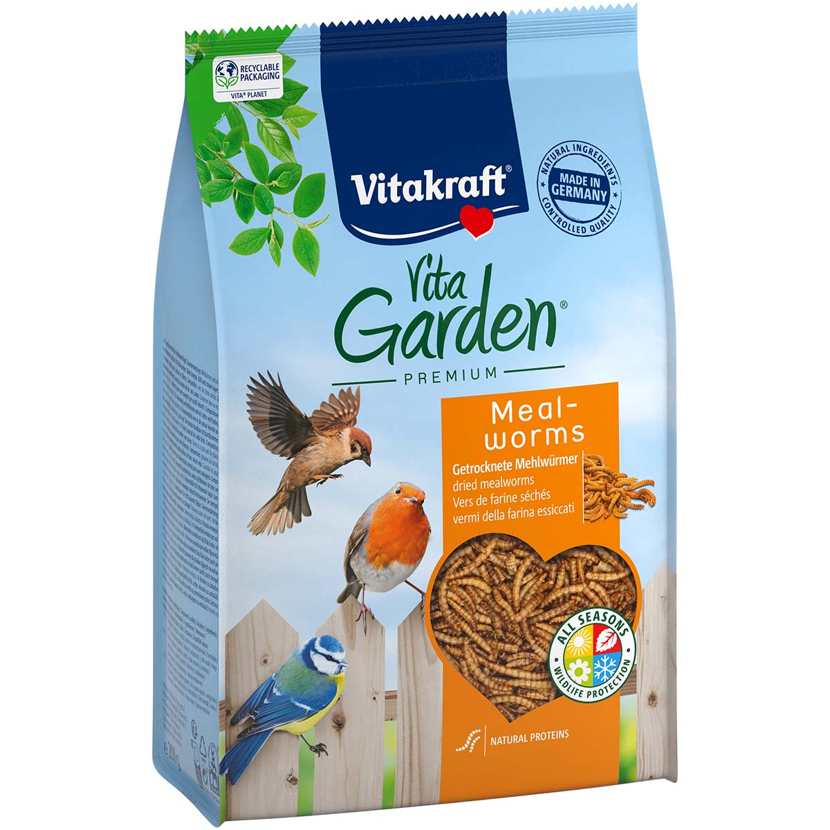 VitaGarden Mehlwürmer für Wildvögel günstig kaufen