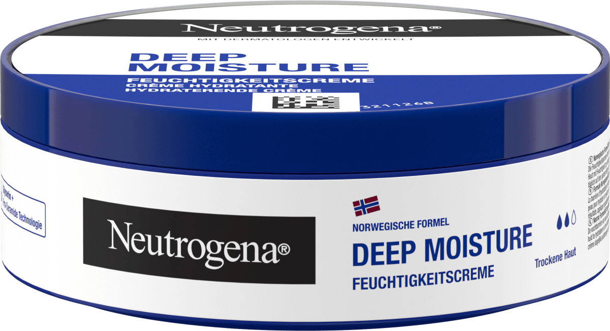 Pflegecreme Deep Moisture, 200 ml