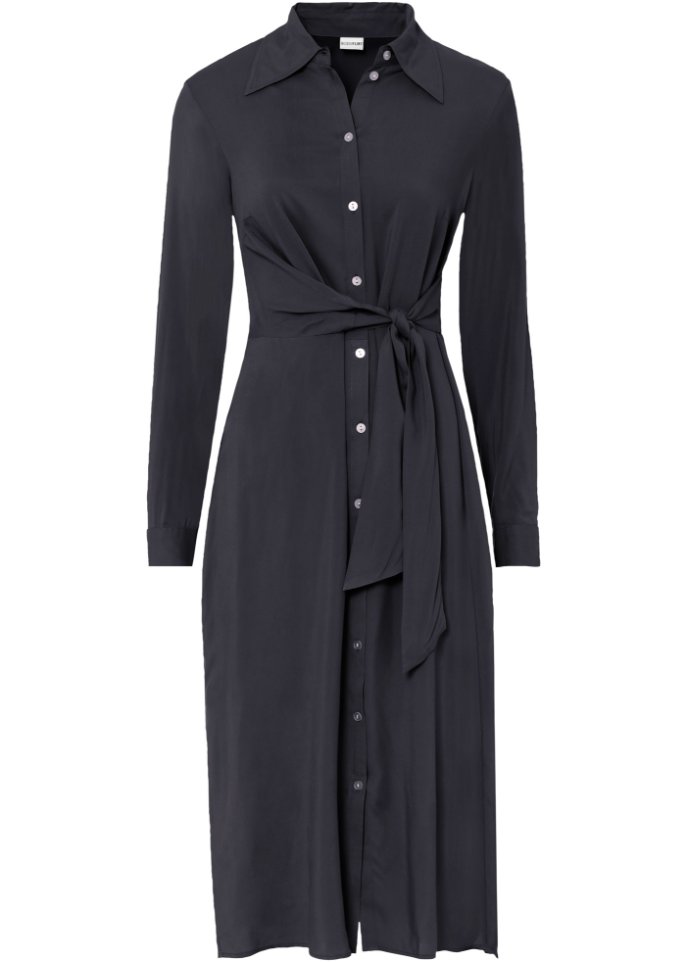 Blusenkleid mit Knotendetail