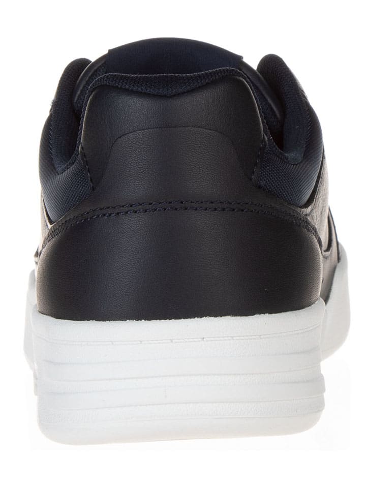 Tommy Hilfiger Shoes Leder-Sneakers in Schwarz günstig kaufen