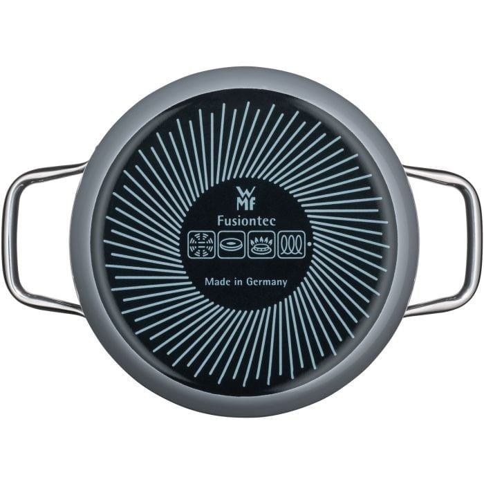 WMF Fusiontec Essential Topf-Set, 3-teilig Calm Grey