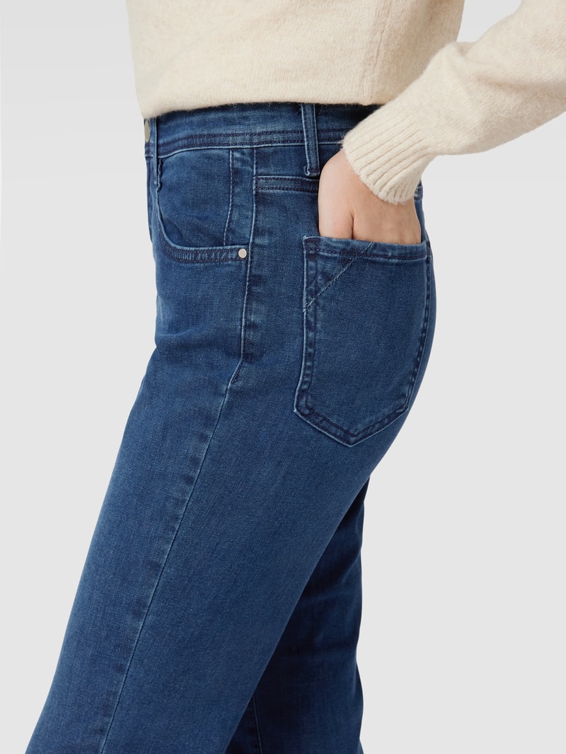 Jeans im 5-Pocket-Design Modell 'Mary' in blau