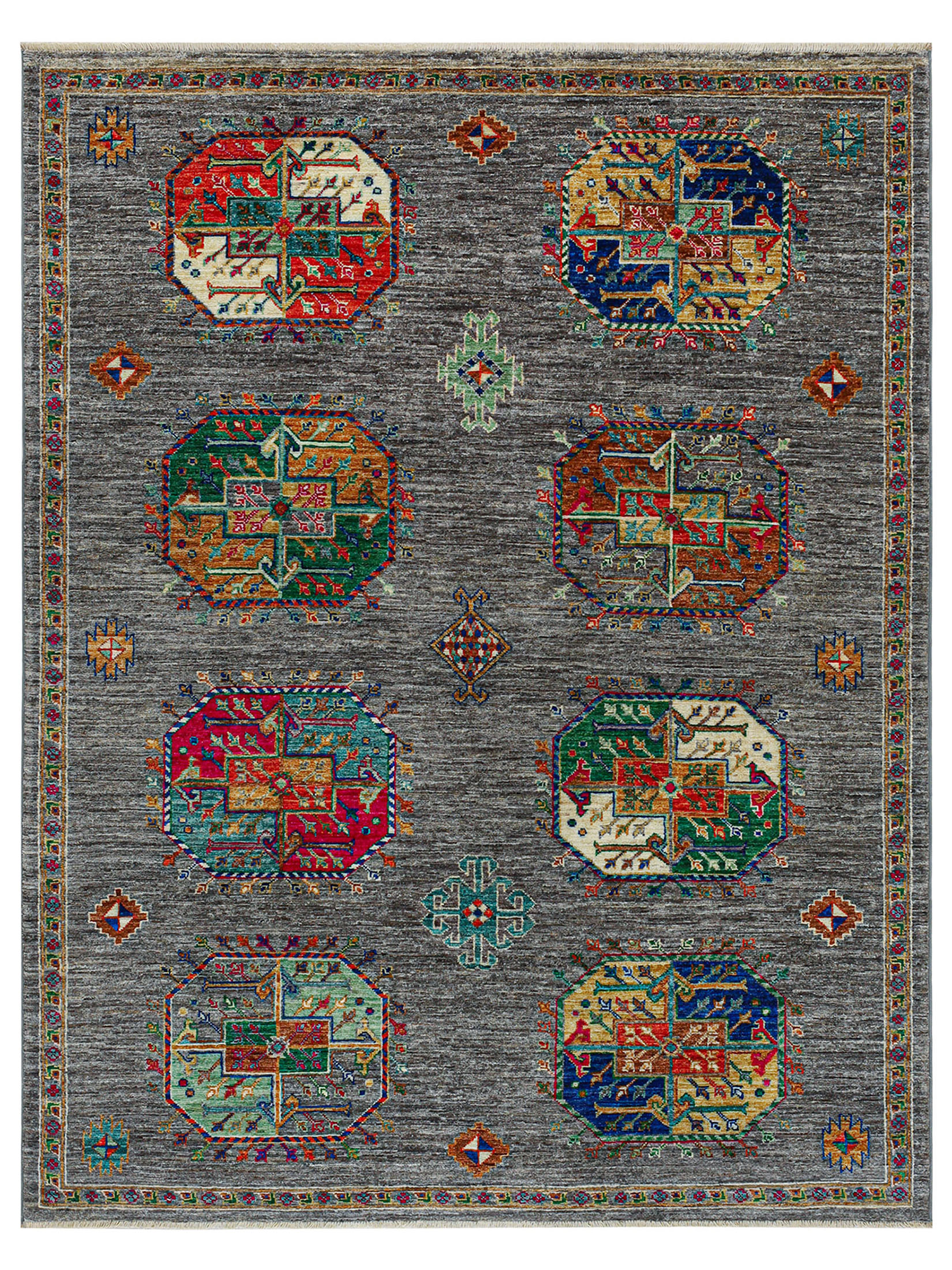 Buchara Ghazni ca. 156 x 201 cm, Unikat / Einzelstück