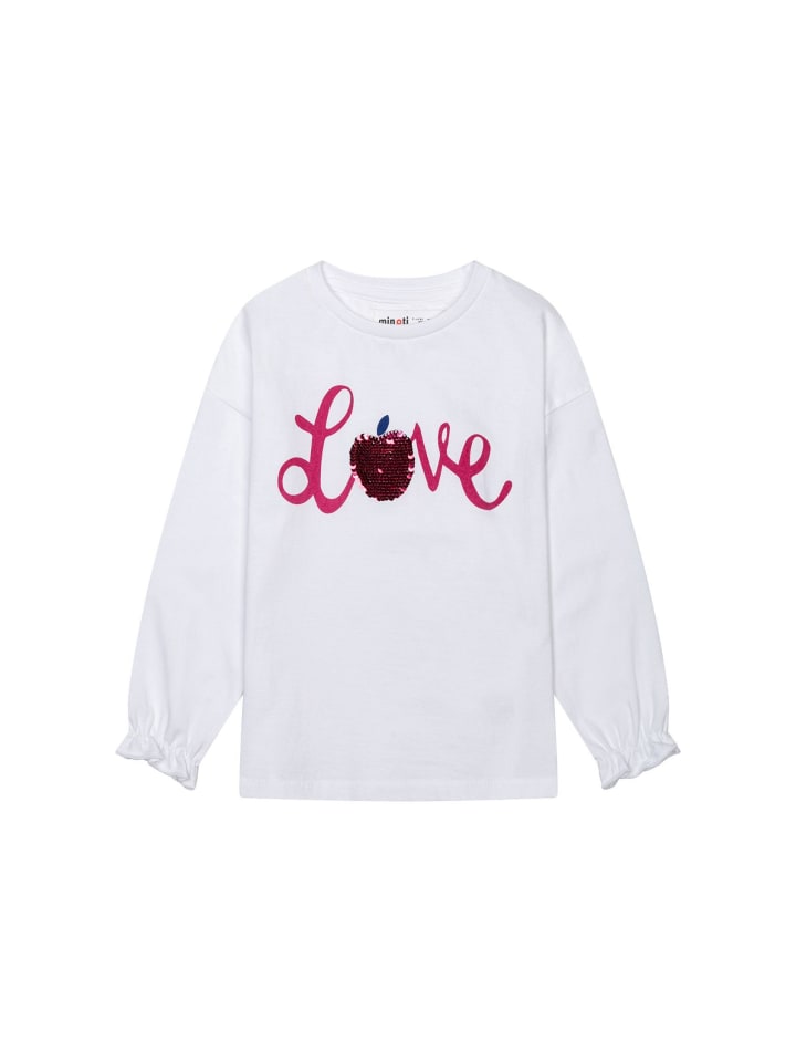 Minoti Longsleeves Crunch 6 in weiß günstig kaufen