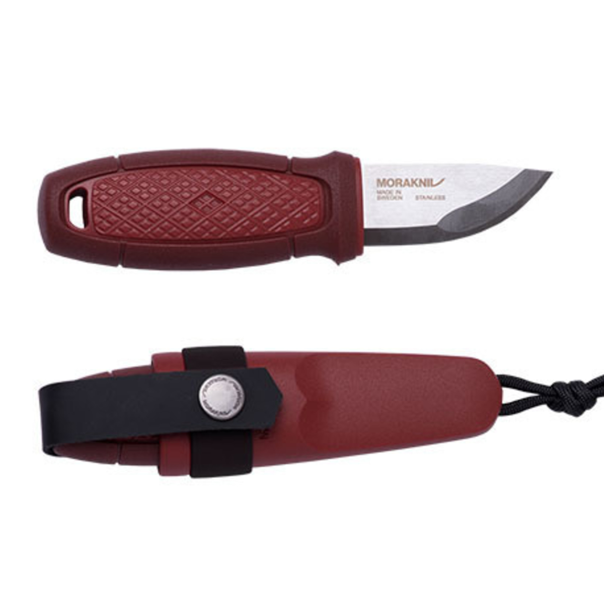 Mora Eldris Neck Knife rotes Überlebensmesser