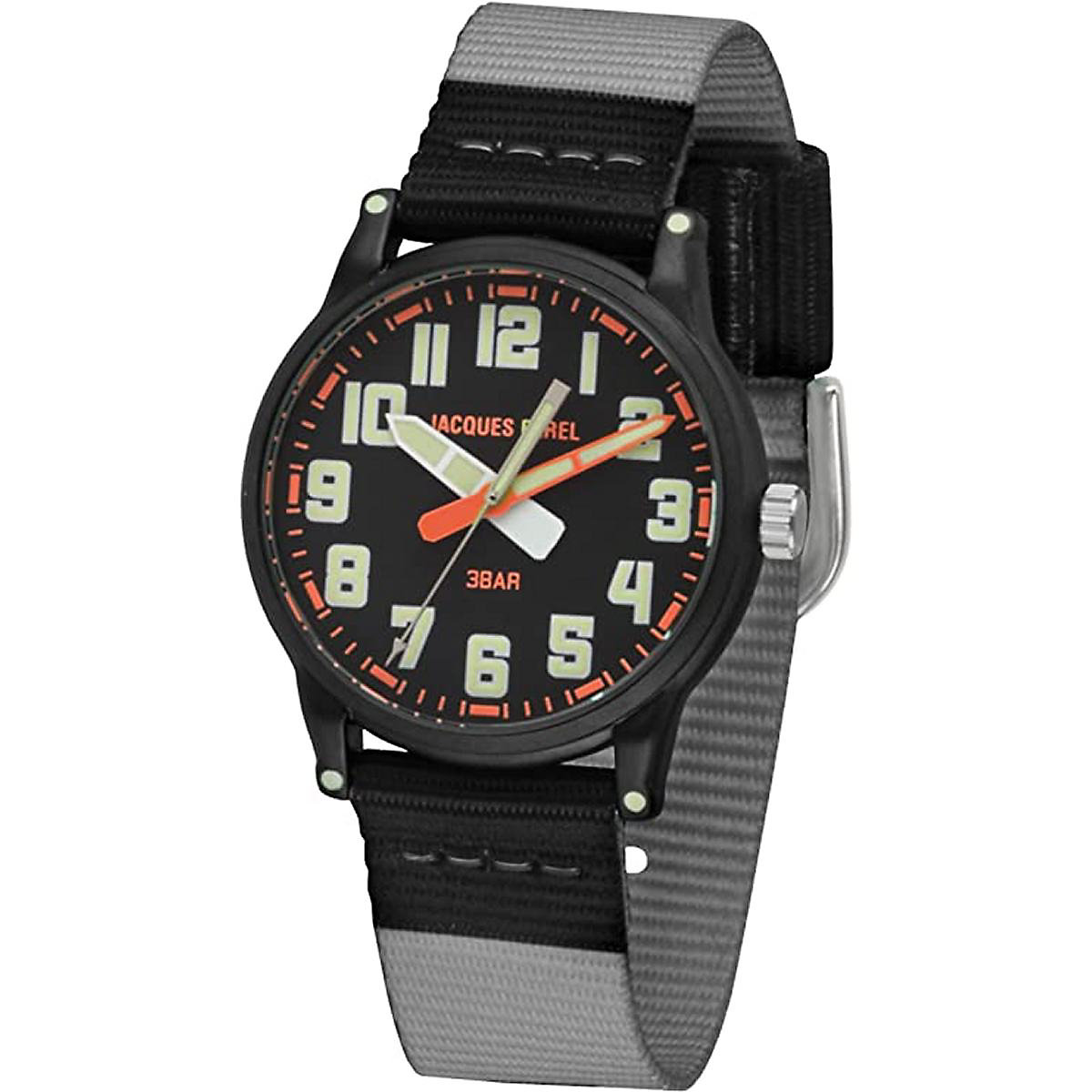 Quarzuhr KLM 04 in schwarz für Jungen