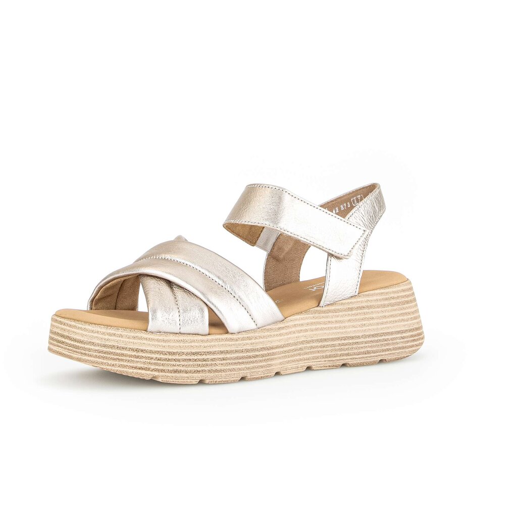 Gabor comfort Plateau Sandale gold