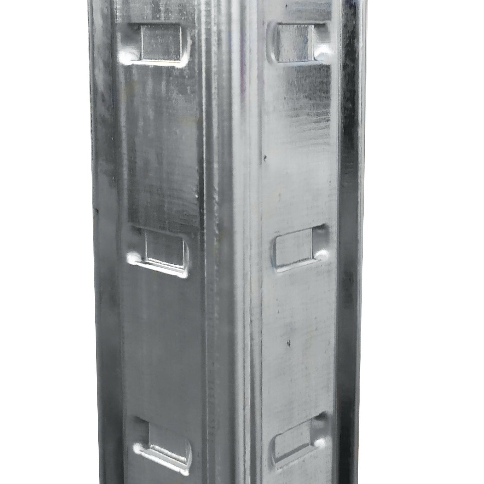 Grafner Schwerlastregal Lagerregal 180x90x40 cm mit 5 Böden max. 875 kg Metall verzinkt, Stck, Kellerregal Steckregal Werkstattregal TÜV / GS geprüft