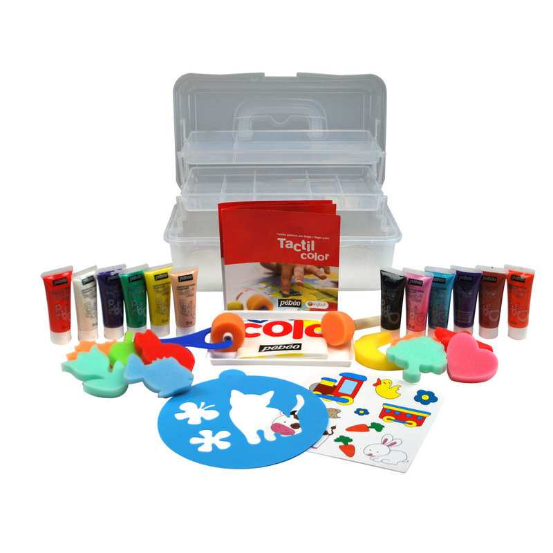 Coffret gouaches aux doigts Oxybul