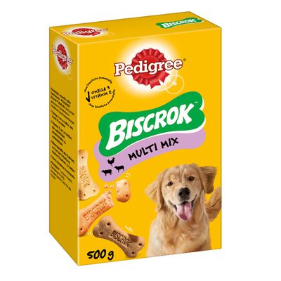 Pedigree Biscrok in 3 köstlichen Geschmacksrichtungen