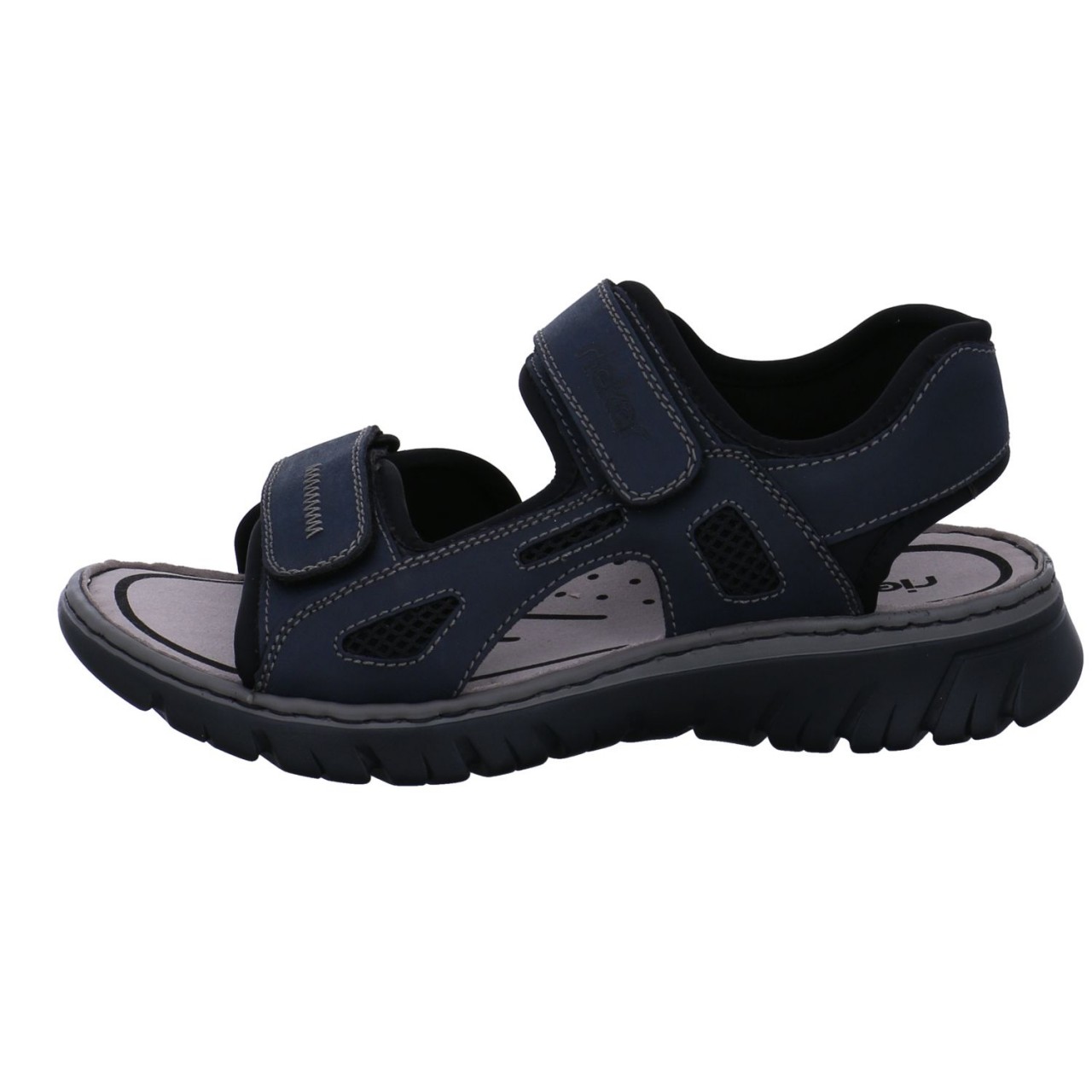 RIEKER Komfort Sandalen blau