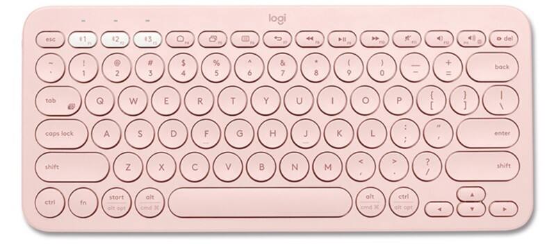 Logitech Tastatur K380 920-009583 Rosa QWERTZ (DE)