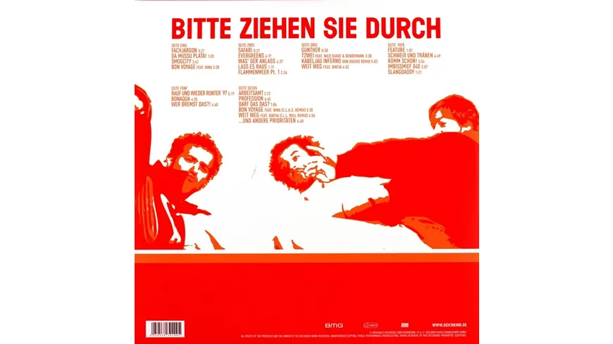Bitte ziehen Sie durch (Jubiläums-Edition) 3 colored Vinyls