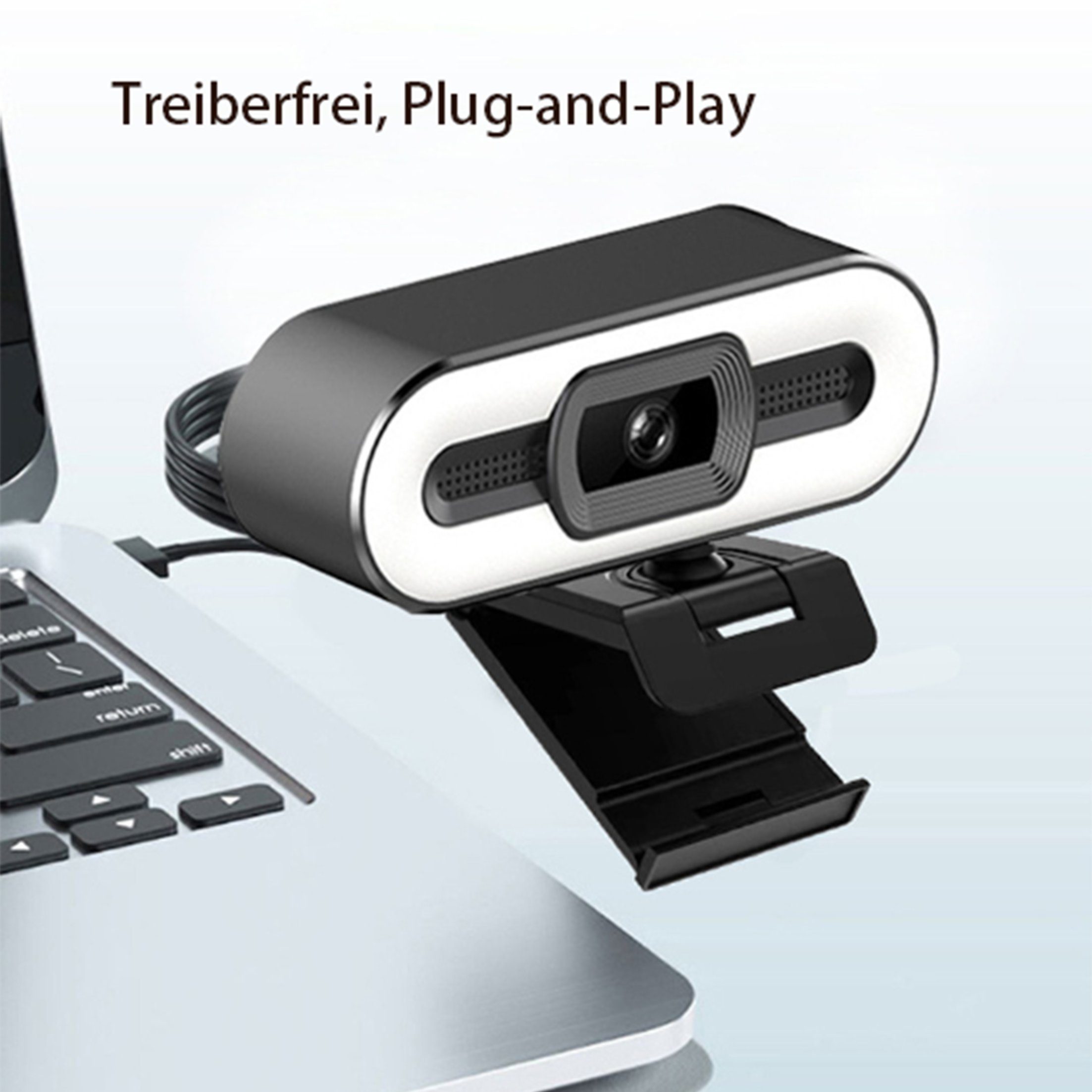 Diida Webcam,Computer-Webcam,Mini,Fülllicht,Anti-Blaulicht,HD,2K Dashcam