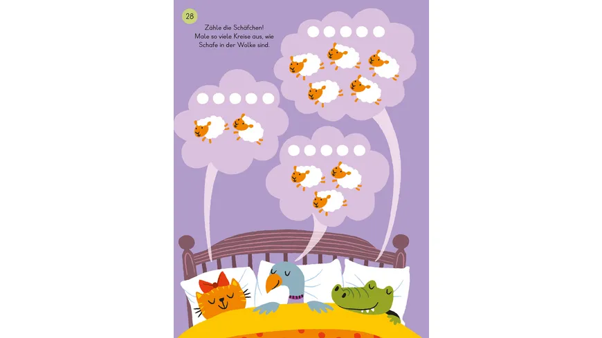Mein tierisches Zahlen-Buch (4 – 6 Jahre)