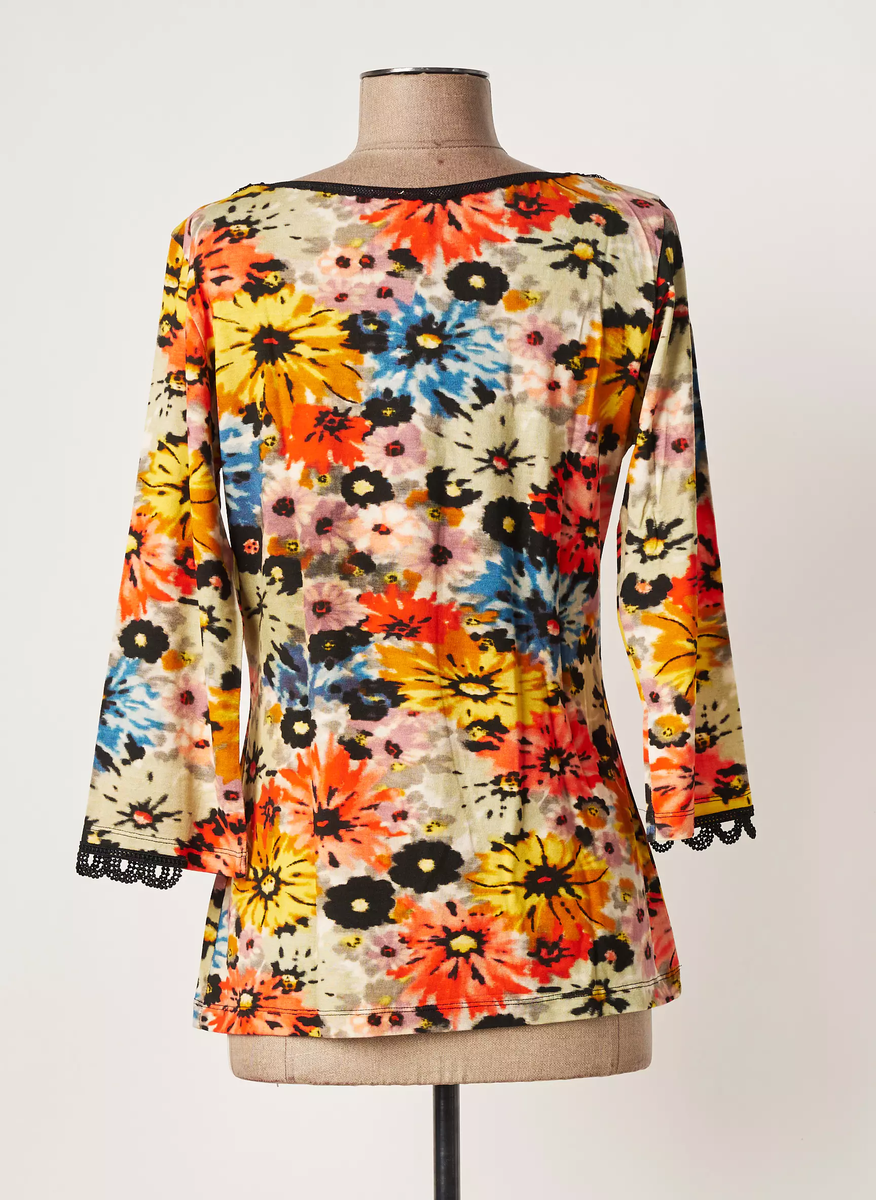 Lo Les Filles Tshirts Femme couleur orange