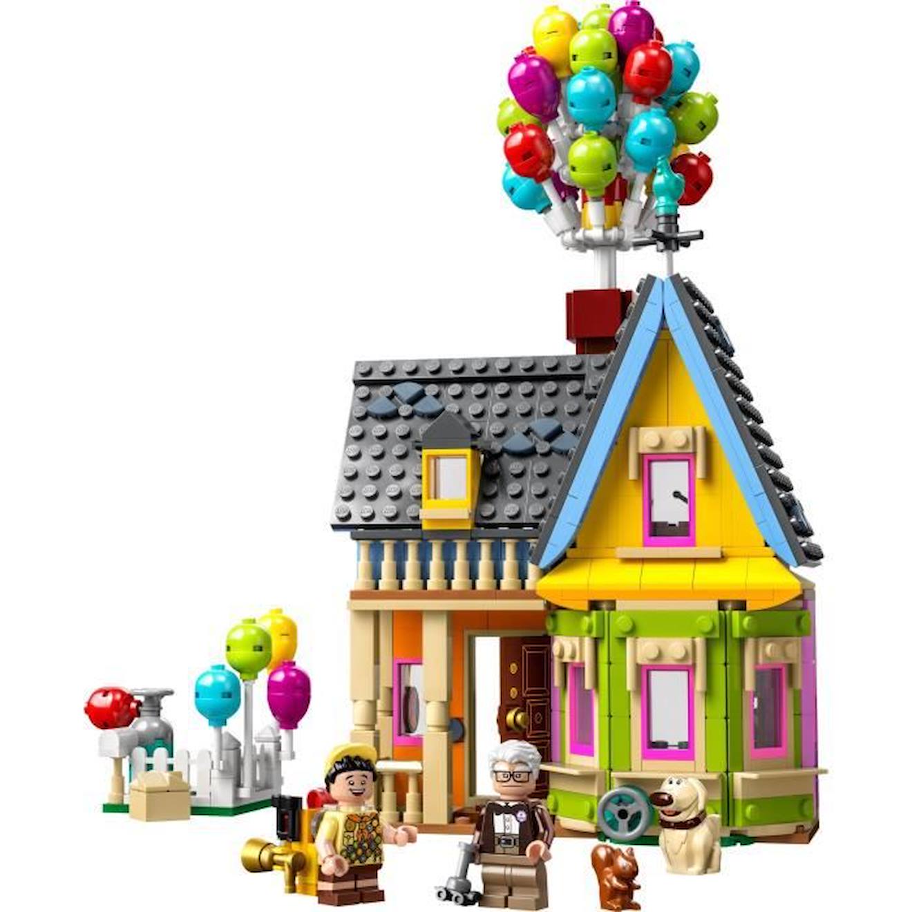 LEGO® DS et Pixar 43217 La Maison de « Là-haut », Jouet 100ème Anniversaire DS blanc