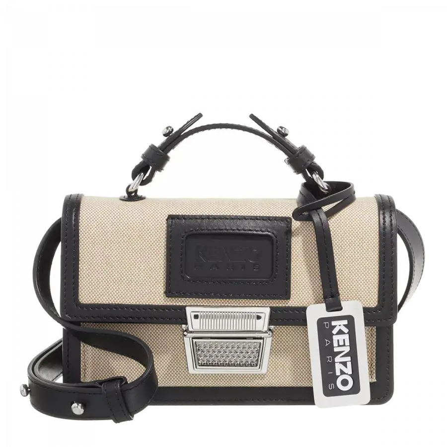 KENZO - Kenzo Shoulder Bags Kalbsleder Black - schwarz