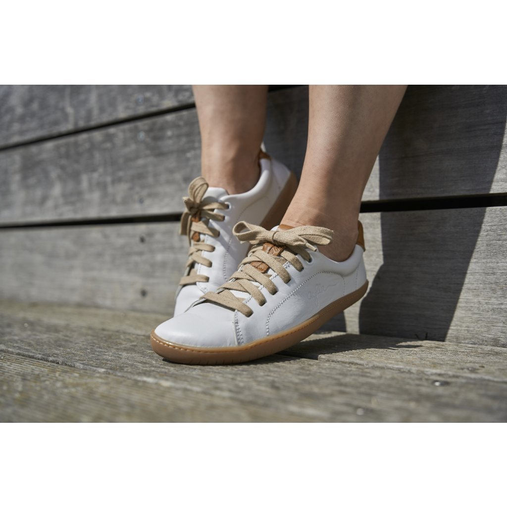 Aylla Shoes KECK weiß L Barfuß-Halbschuhe