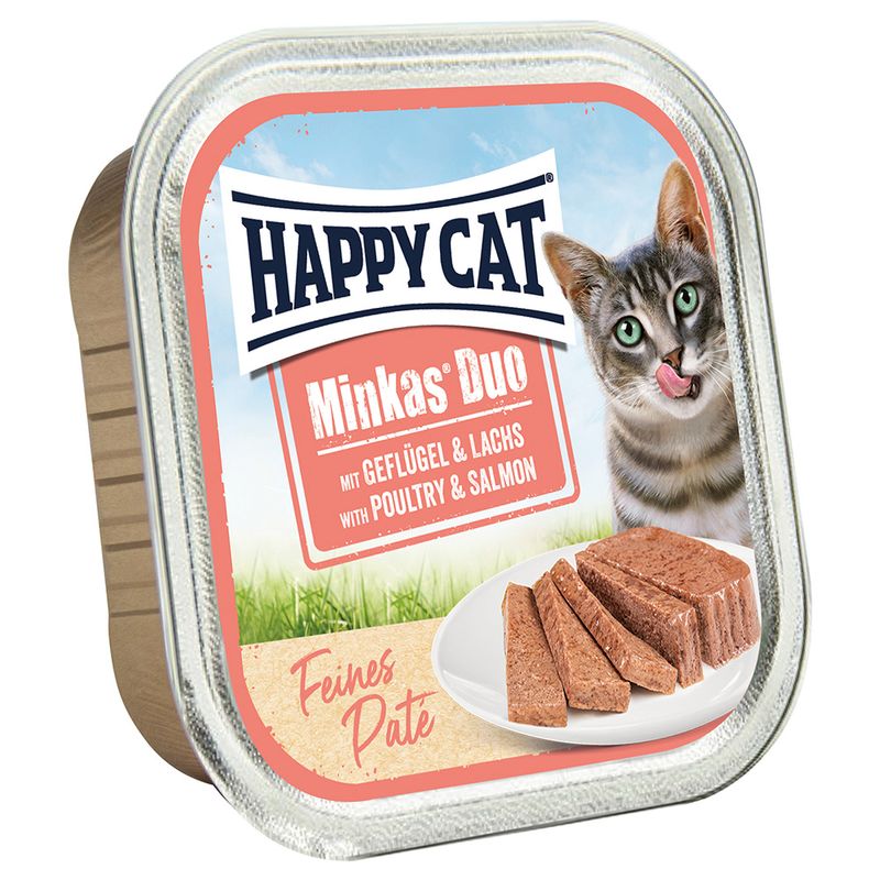 Happy Cat Minkas Duo Feines Paté zu TOP-Preisen