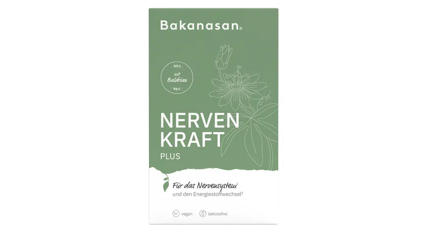 BAKANASAN Nervenkraft Kapseln 26.2 g