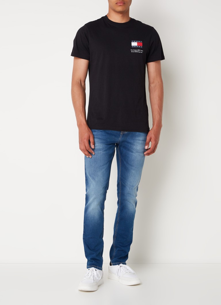 Jeansy Tommy Hilfiger Austin slim-fit, średnie wyblaknięcie