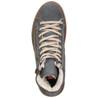 Rieker Schnür Boots in blau