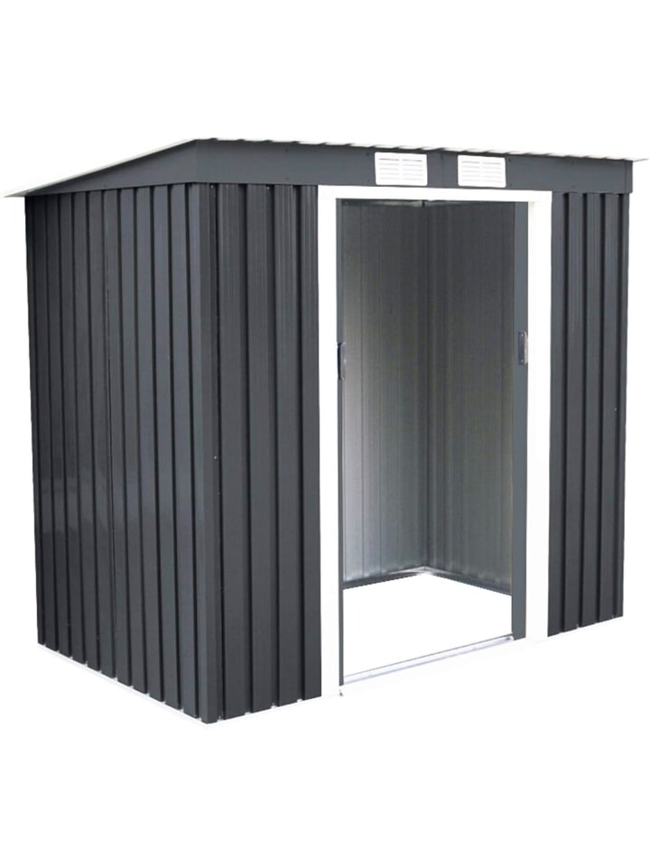 COSTWAY Gerätehaus 213x130x173cm in Grau günstig kaufen onesize