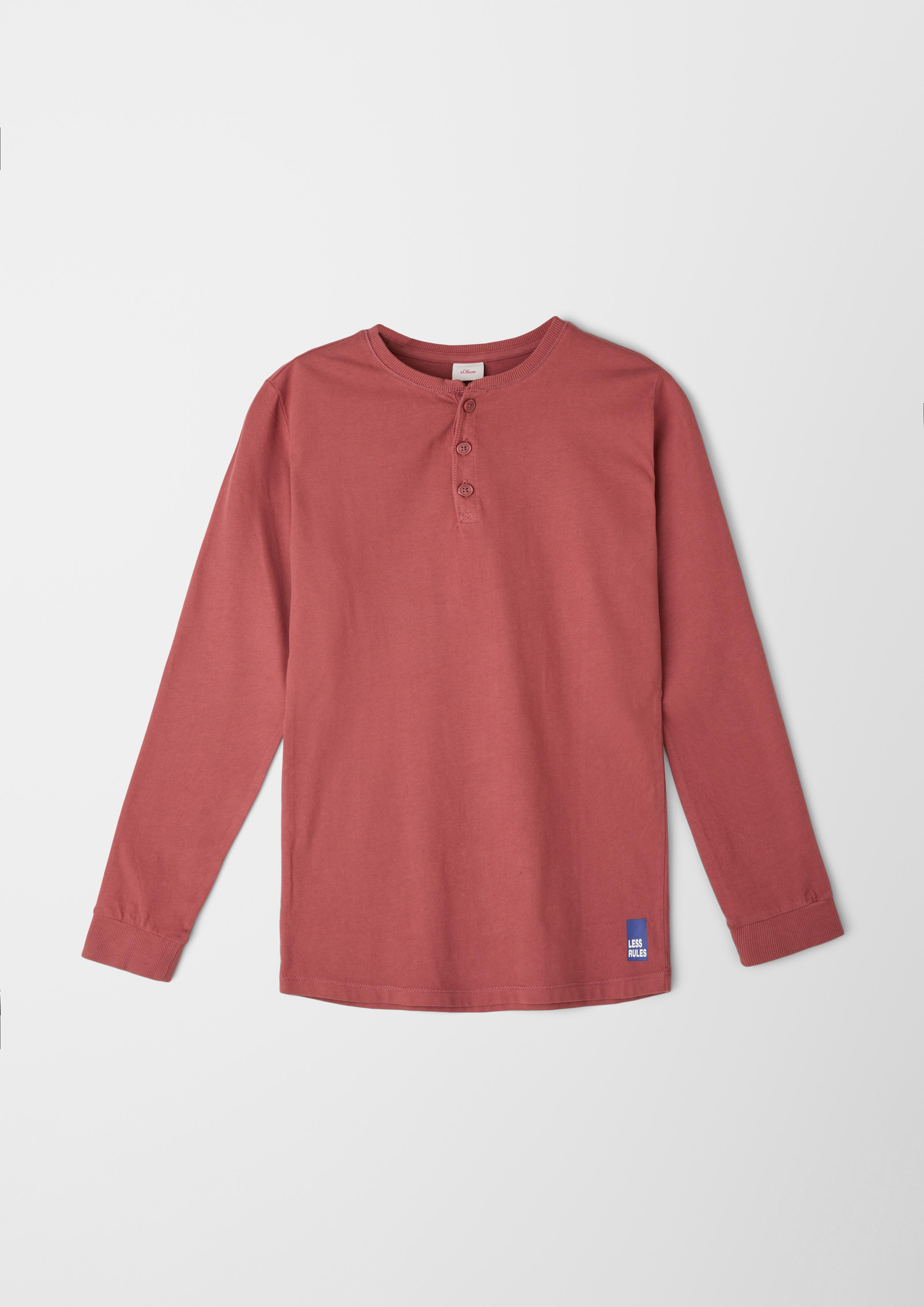 Longsleeve mit Henley-Ausschnitt  2118626-3854