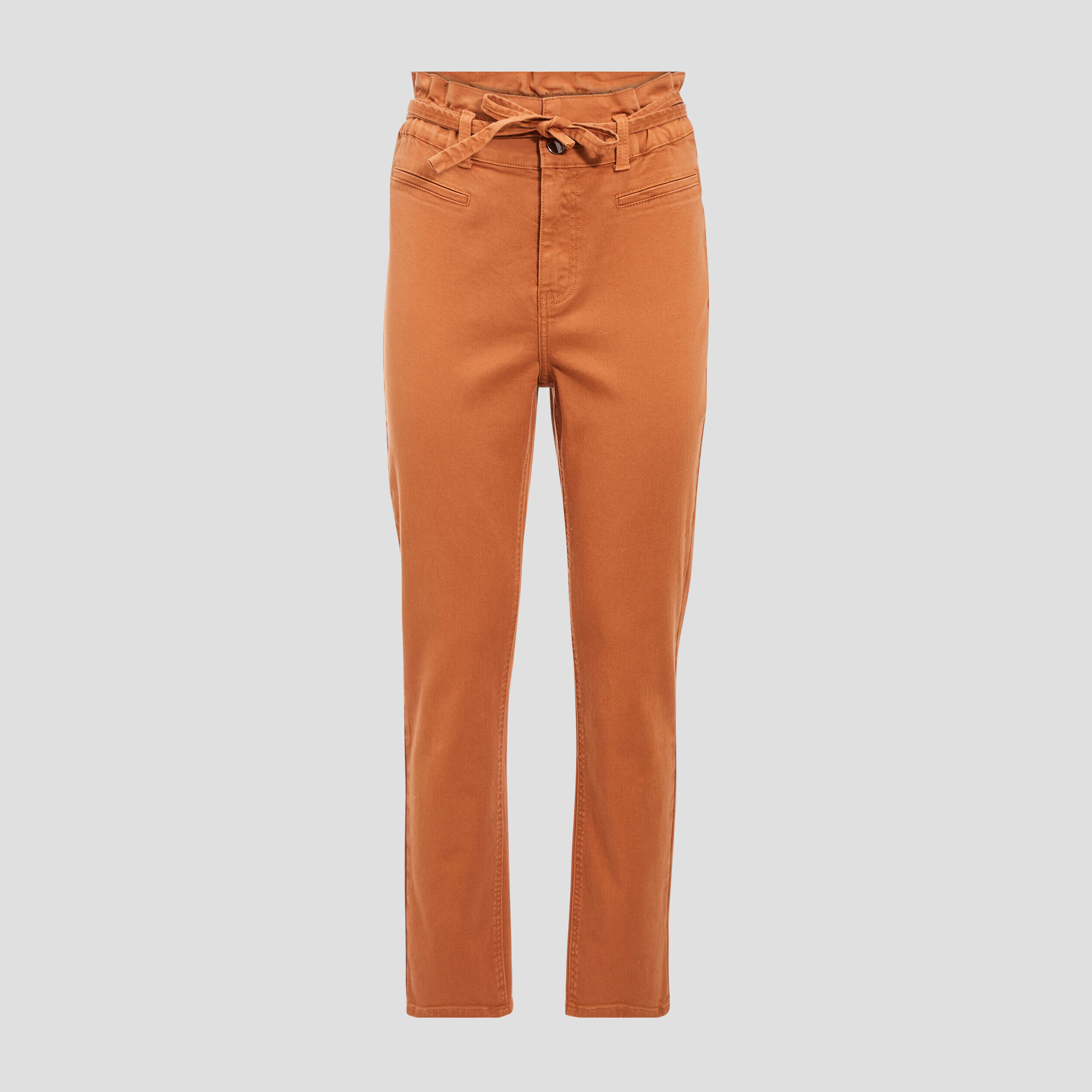 Pantalon paperbag camel femme | Cache Cache