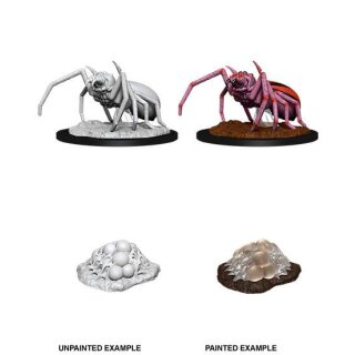 D&D Nolzur's Marvelous Miniatures - Giant Spider & Egg Clutch