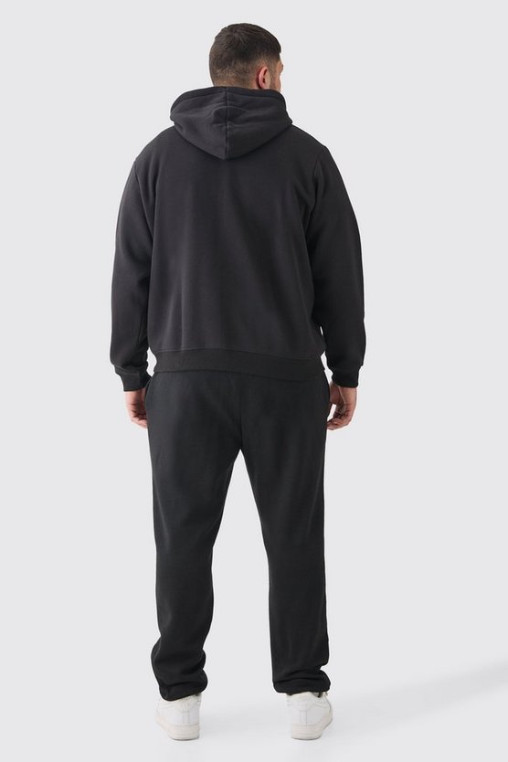Plus Basic Jogginghose in schwarz