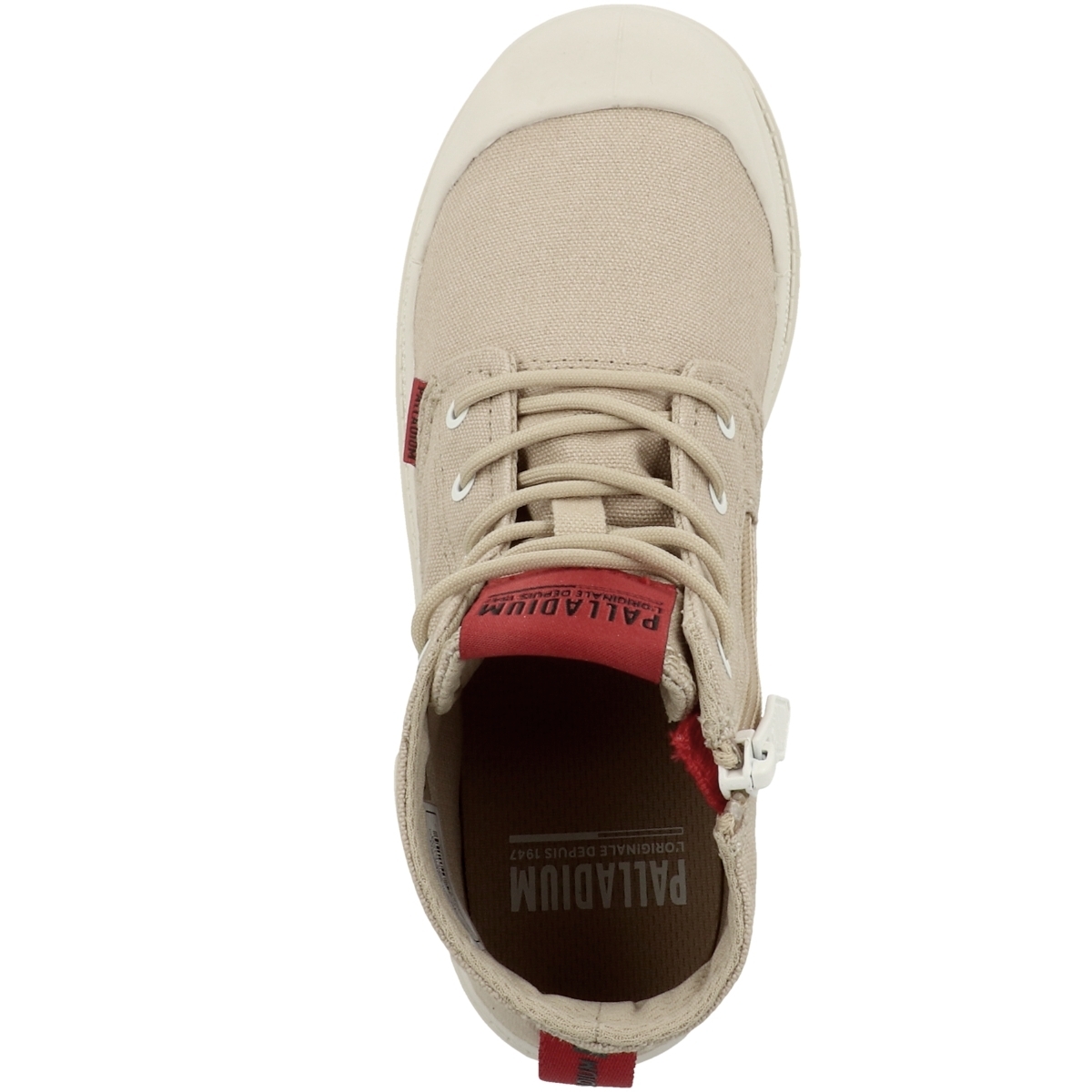 Palladium Pampa Supply Schnürboots beige