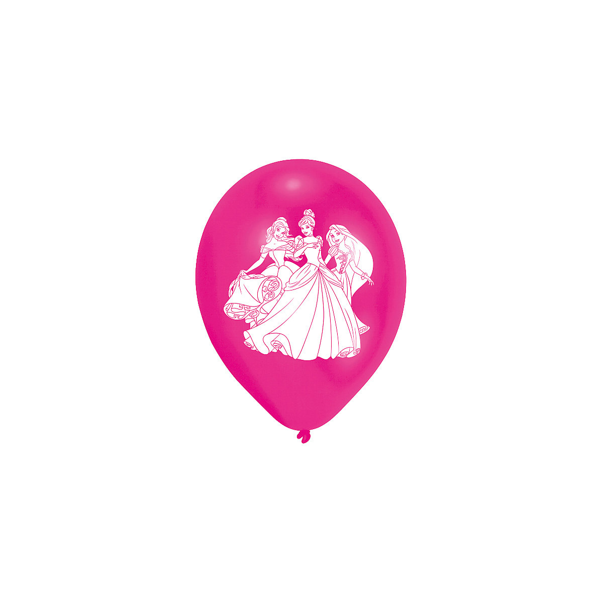 Latexballons Prinzessin 22,8 cm, 6 Stück